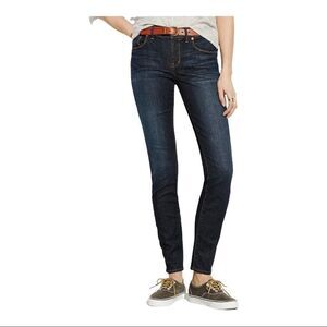 Madewell women's Skinny Skinny Jeans in Waterfall Dark Wash US 26
